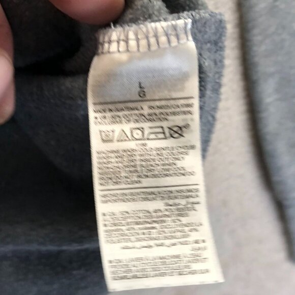 Old Navy Mens California Hoodie Sweatshirt Large Pullover Gray Classic Casual - Picture 6 of 10